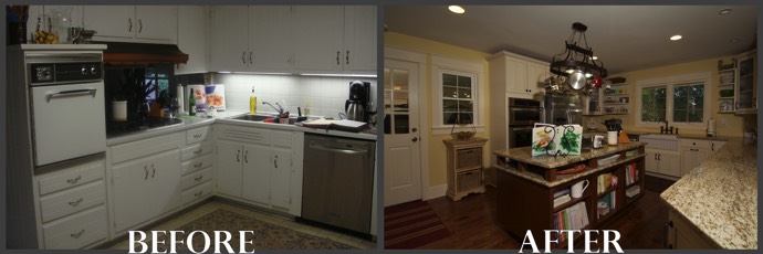 Remodel Transformation Before & After